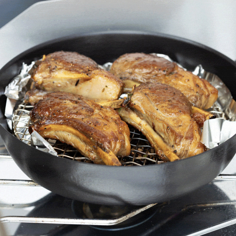 Vermicular Enameled Cast Iron Oven-Safe Skillet 24cm Deep【Limited free lid offer】