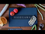 Hasegawa Pro-PE Lite Black Wood Core Cutting Board - FPEL Series