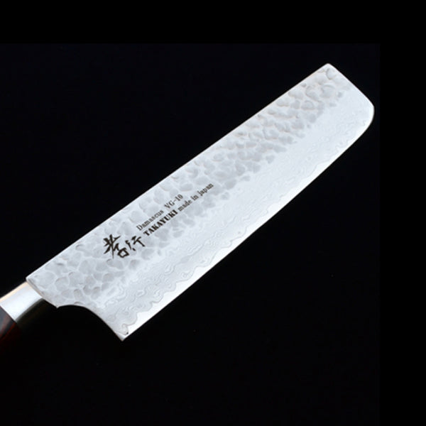 Sakai Takayuki 33-Layer VG10 Damascus Hammered Vegetable Knife 160mm