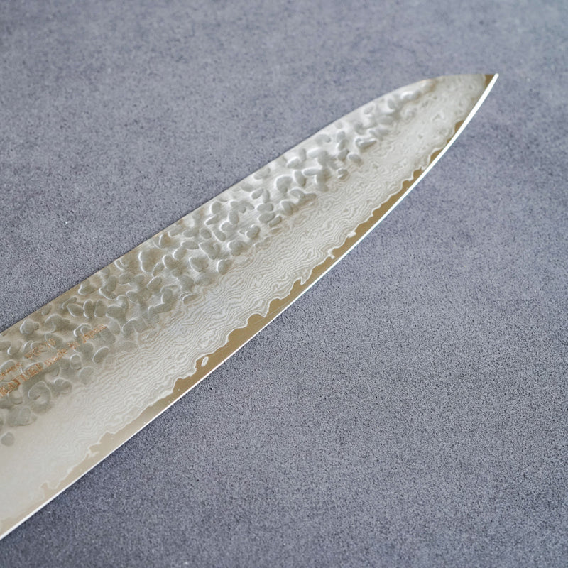 Sakai Takayuki 33-Layer VG10 Damascus Hammered Gyuto Knife 240mm