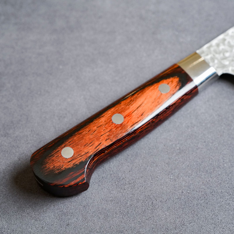 Sakai Takayuki 33-Layer VG10 Damascus Hammered Gyuto Knife 240mm