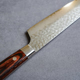 Sakai Takayuki 33-Layer VG10 Damascus Hammered Kiritsuke Gyuto Knife 190mm