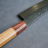日本 堺孝行 VG10 33層槌目大馬士革紋 三德刀 和柄 170mm