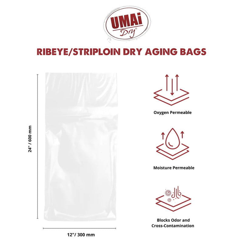 UMAi Dry dry-aging bag 30cm x 60cm - 3pcs