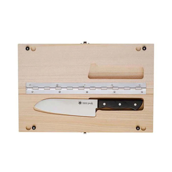 日本 Snow Peak 戶外砧板刀組套裝 Cutting Board Set