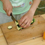 Snow Peak Outdoor Cutting Board and Knife Set