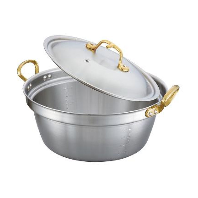 Nakao Stainless Steel Double Ear Cooking Pot King-Denji Series D-10