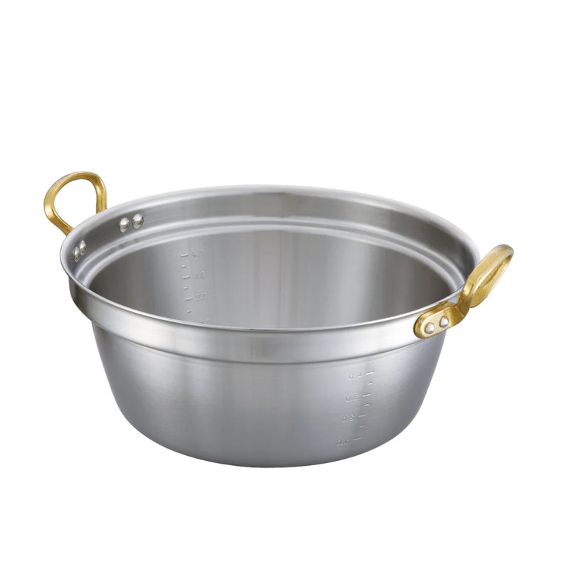 Nakao Stainless Steel Double Ear Cooking Pot King-Denji Series D-10