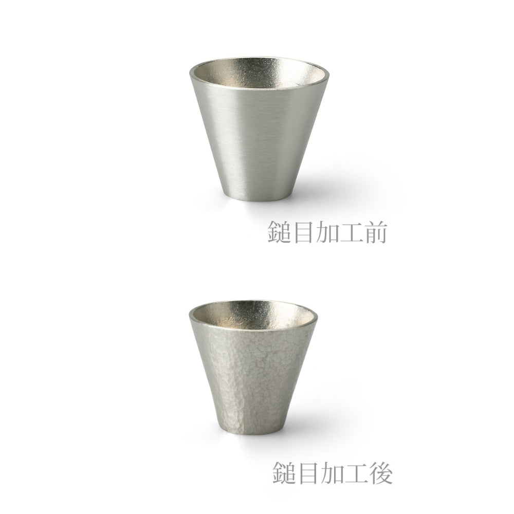 日本【能作】純錫清酒杯鎚目兩入組 Hammered Tin Sake Cup DIY Kit Set of 2 日本【能作】純錫清酒杯鎚目兩入組 Hammered Tin Sake Cup DIY Kit Set of 2