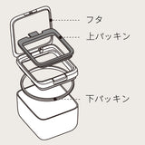 日本MARNA Good Lock 密封防潮食物儲存盒 0.45L