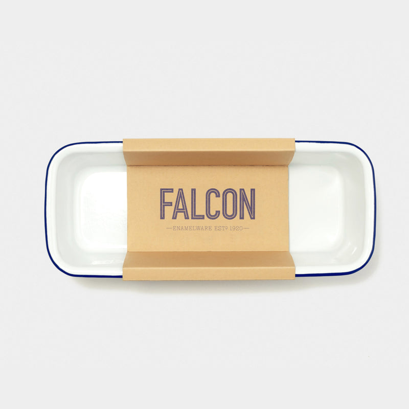英國Falcon Enamelware 珐瑯長形麵包焗盤 Loaf Tin 31cm x 13cm