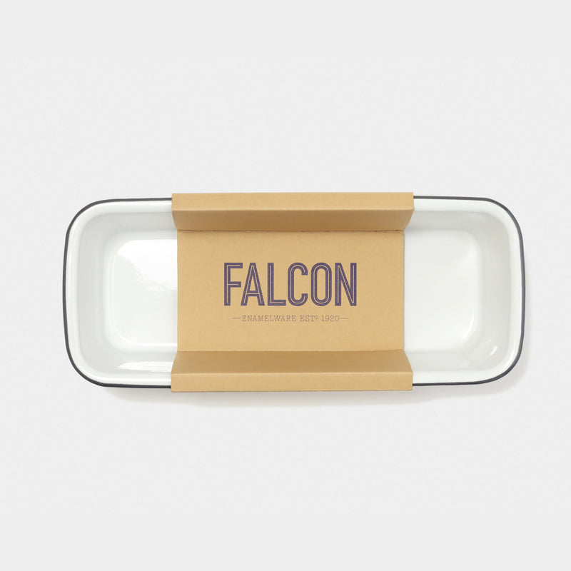 英國Falcon Enamelware 珐瑯長形麵包焗盤 Loaf Tin 31cm x 13cm