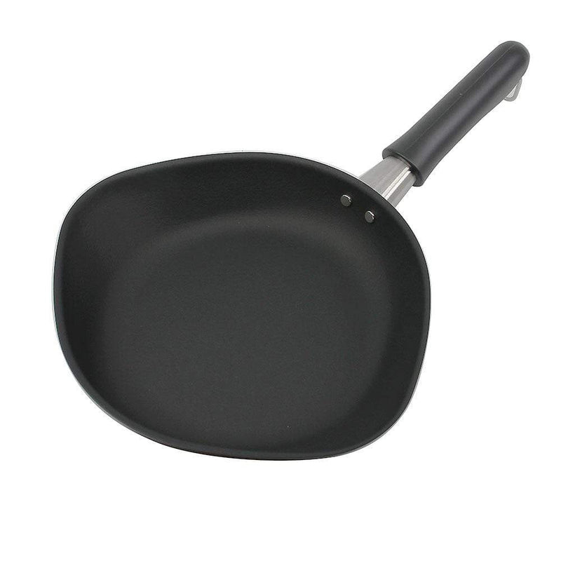 Sori Yanagi Magma Plate Carbon Steel Frying Pan with Lid