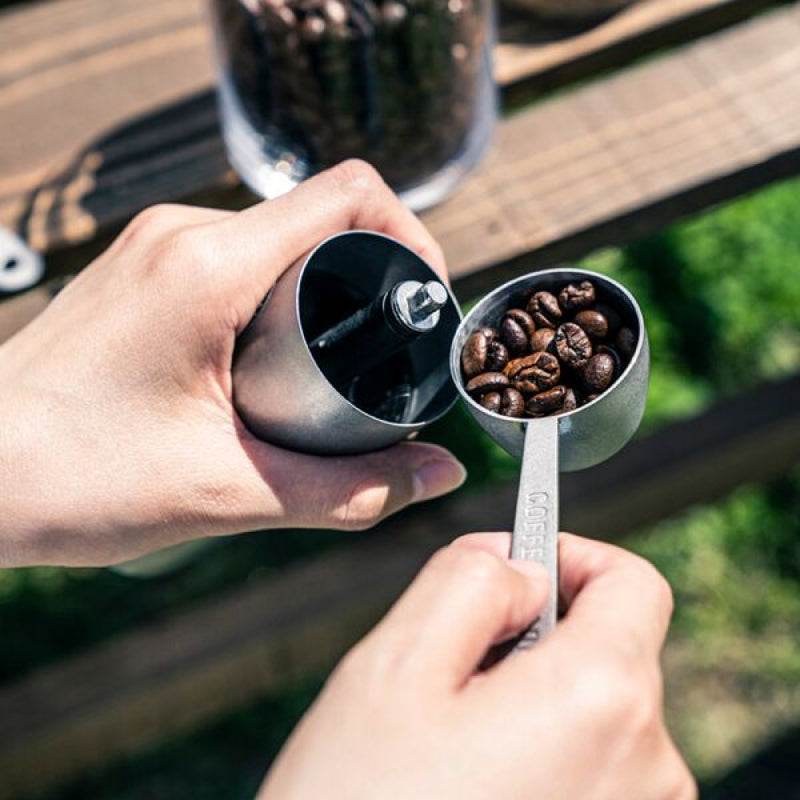 日本青芳 VINTAGE系列 不鏽鋼 咖啡豆量匙 Coffee Measure Spoon 10g