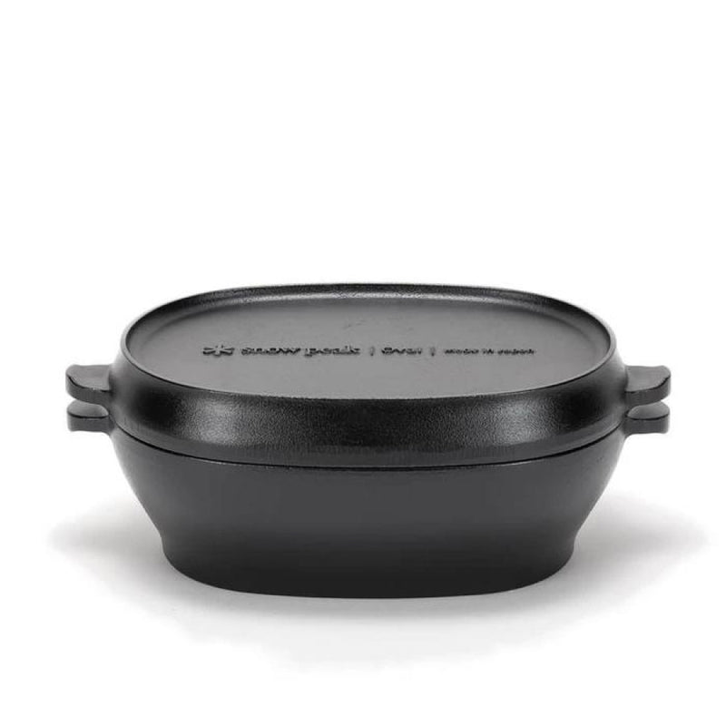 Snow Peak Yan Sanjo Micro Oval Cast Iron Pot CS-503R