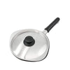 日本柳宗理 高碳鋼窒化加工單手網紋煎鍋 22cm連蓋 Nitride Treatment Carbon Steel Frying Pan 22cm with Lid
