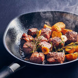 日本柳宗理 高碳鋼窒化加工單手網紋煎鍋 22cm連蓋 Nitride Treatment Carbon Steel Frying Pan 22cm with Lid