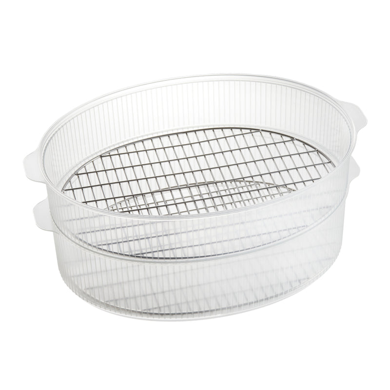 BRUNO Double Steamer (for Oval Hot Plate)