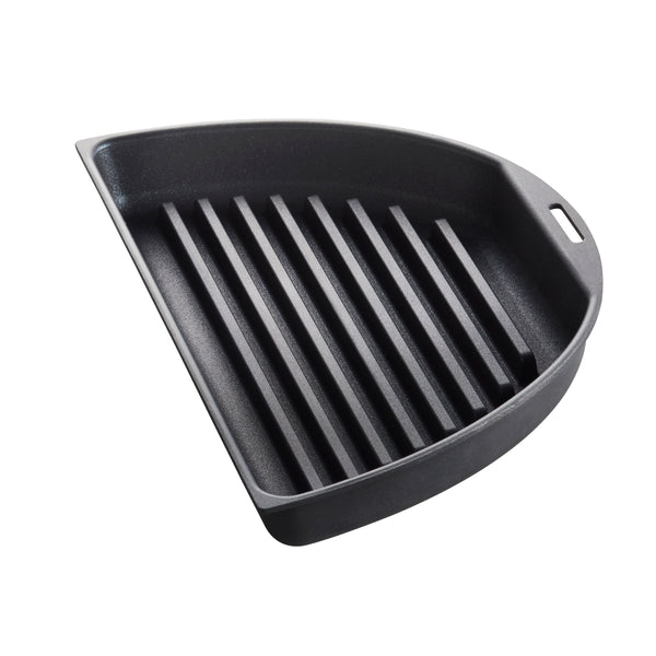 BRUNO Half Grill and Flat Plate (for Oval Hot Plate) 