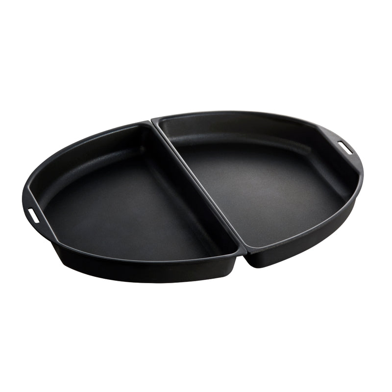 BRUNO Half Plates (for Oval Hot Plate)