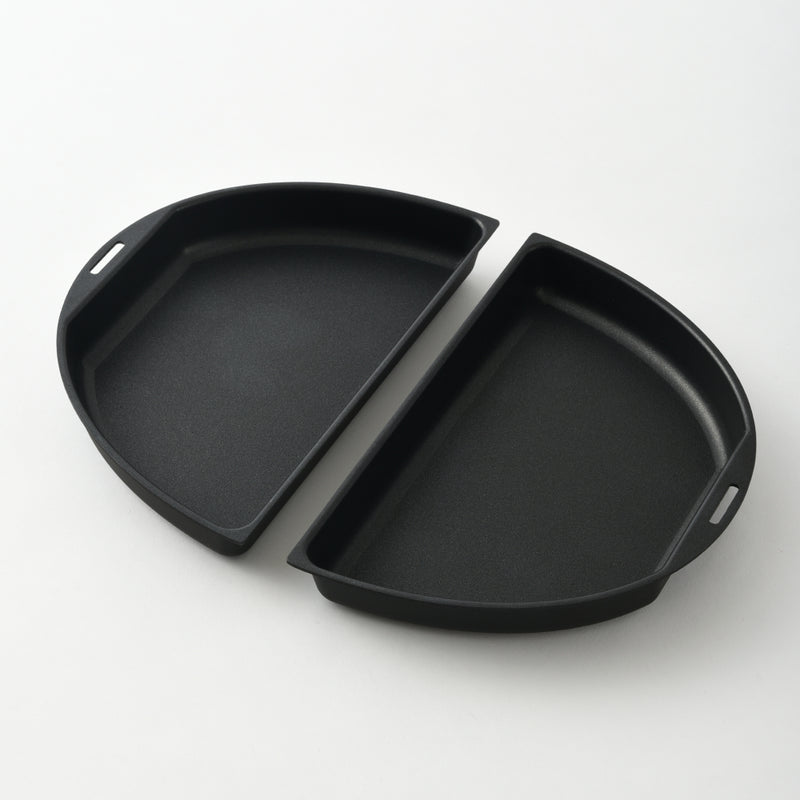 BRUNO Half Plates (for Oval Hot Plate)