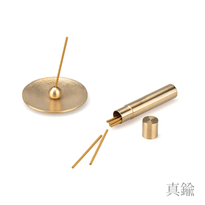 日本【能作】圓珠線香座 與 森林線香組 限定套裝 Round Incense Burner Sets