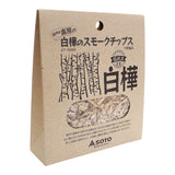 Japan SOTO plateau white birch smoked wood chips ST-153SK from Koshu