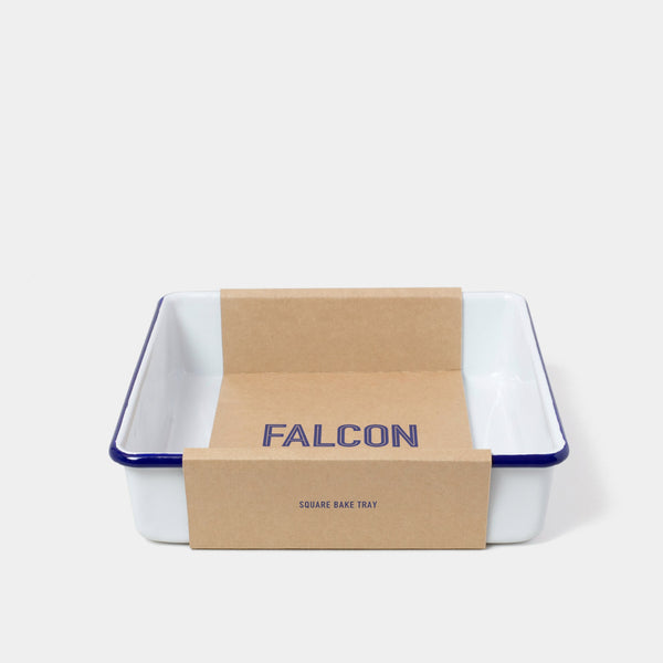 Falcon Enamelware Square Baking Tray 25cm x 25cm
