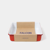 英國Falcon Enamelware 珐瑯方形焗盤 Square Bake Tray 25cm x 25cm