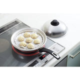 Yoshikawa Stainless Steel Steaming Plate with Lid