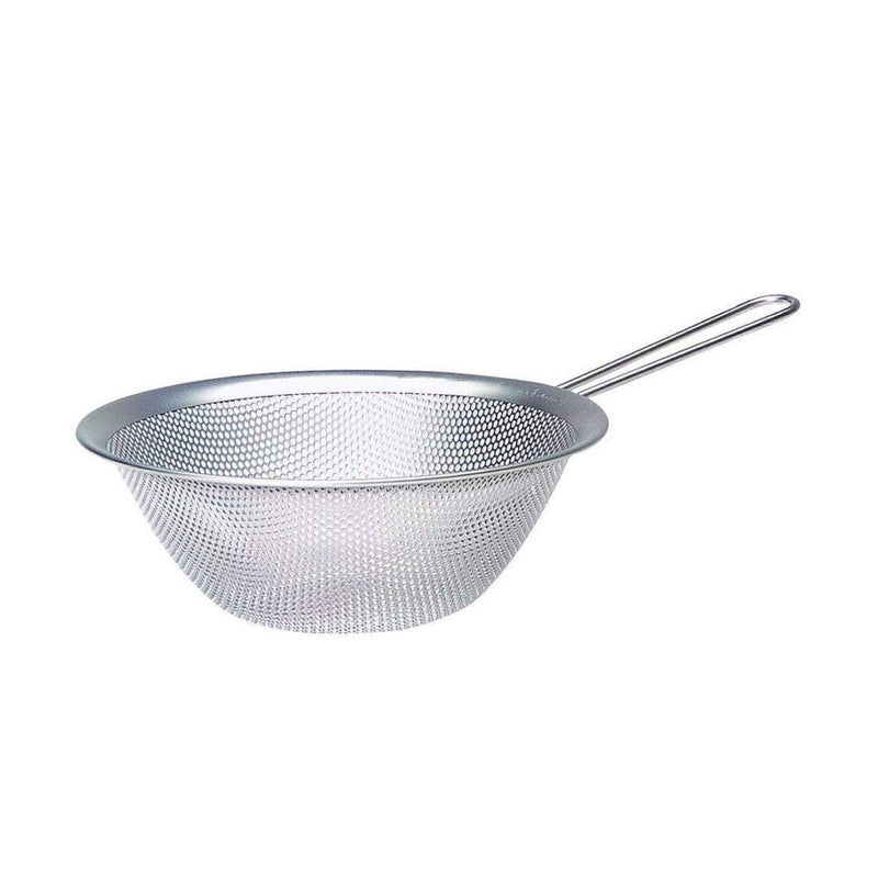 日本柳宗理 不鏽鋼有柄瀝水盆 Stainless Steel Perforated Strainer with Handle