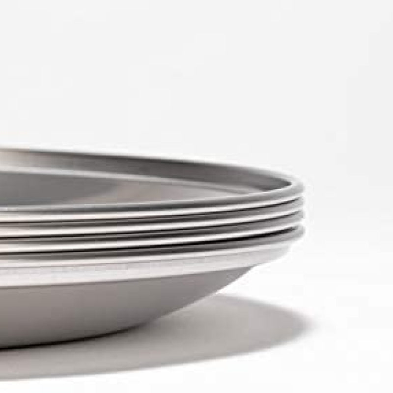 Snow Peak Stainless Steel Tableware Plate (L) TW-034