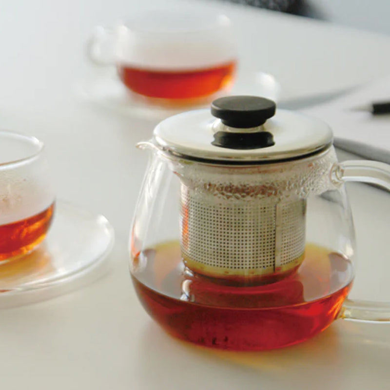 日本KINTO UNITEA 玻璃茶壺 連不鏽鋼茶隔 Teapot 450ml