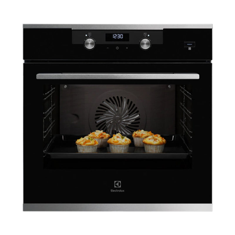 Electrolux KODEC75X 71L Embedded Multi-function Oven 60cm UltimateTaste SteamBake Catalytic Built-in Oven 60cm